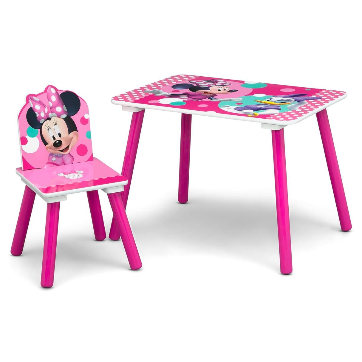 Juego de mesa 3 piezas de Disney Minnie Mouse para niños