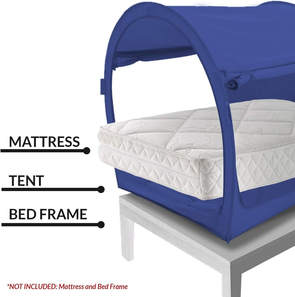 Tienda de campaña  dosel para cama tamaño completo portátil