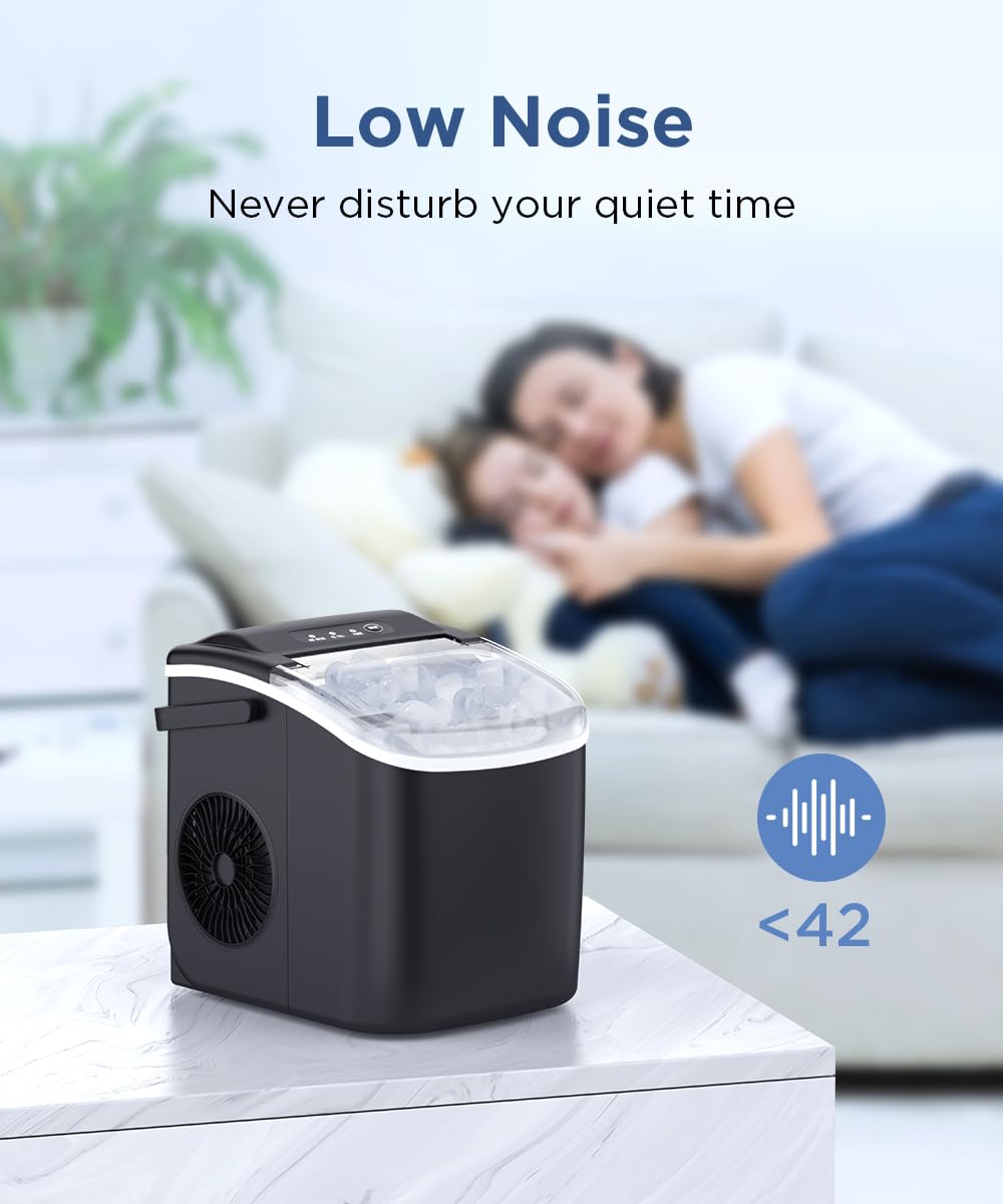 Máquina de hielo portátil con autolimpieza COWSAR