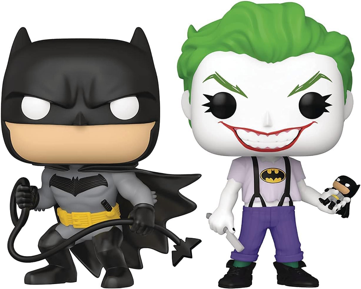 Figura Pop! DC Heroes: Batman & Joker 2-Pack Exclusivo SDCC 2021