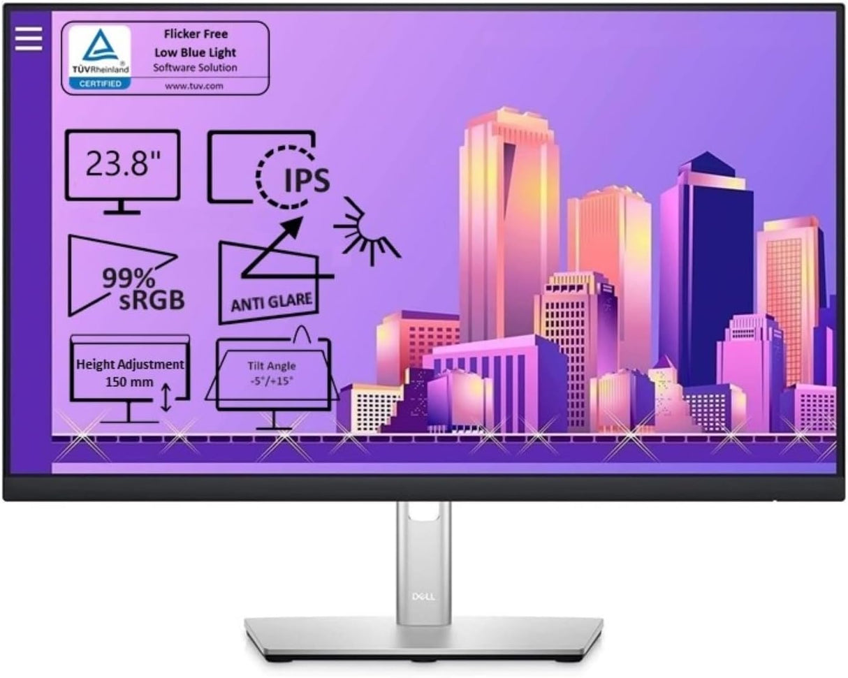 Monitor Dell 24 P2422H Full HD 1080p tecnología IPS