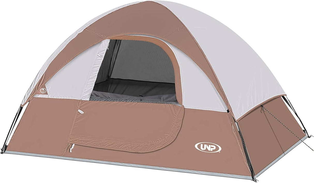 Tienda de campaña 2 personas, impermeable, fácil montaje, modelo X.