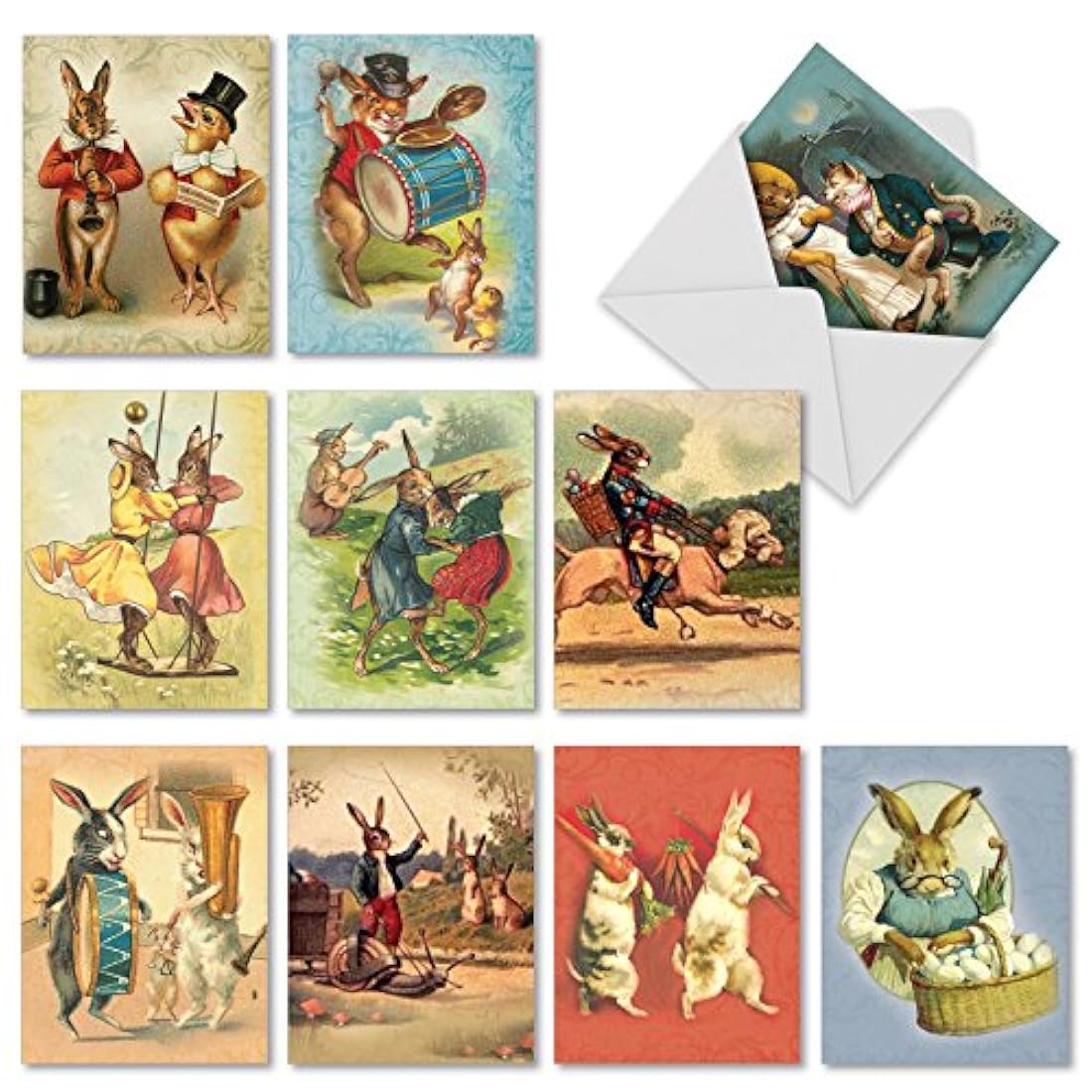 M2345OCB - Tarjetas de felicitación con sobres (3.9 x 5.1 in