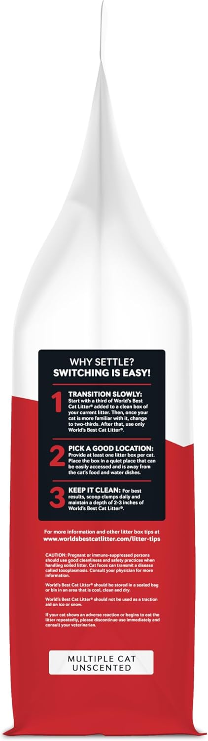 Arena para Gatos Múltiples World's Best, Sin Fragancia, 32 lb.