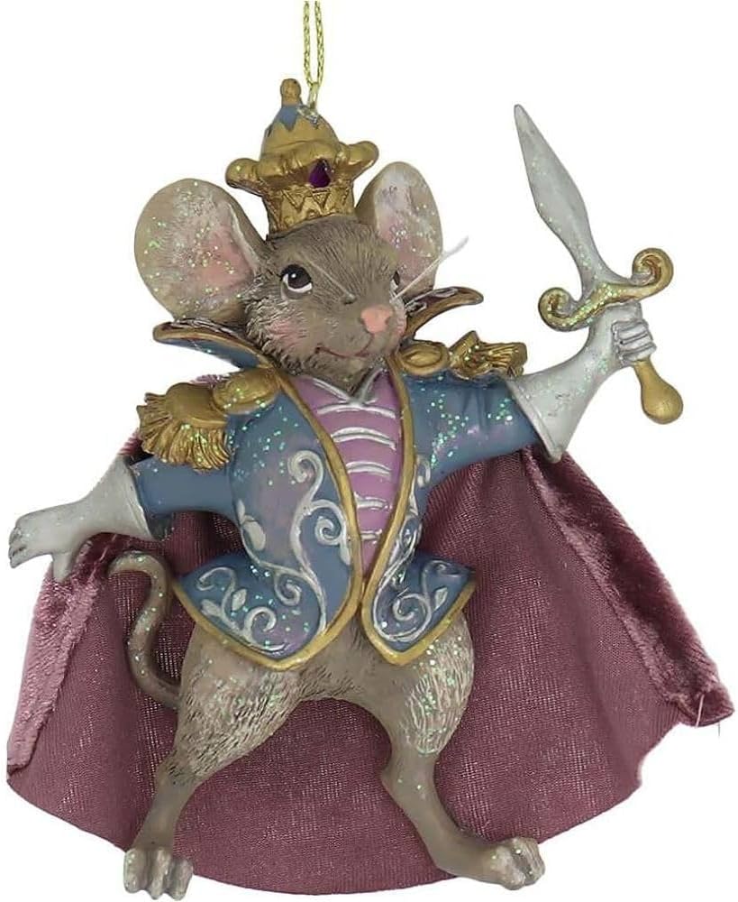 Adorno de Navidad Ratón Rey de la Suite de Cascanueces, Kurt S. Adler E0426M