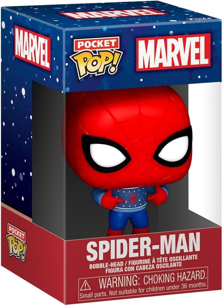 Funko Pocket Pop! & Tee: Marvel - Spider-Man Festivo - S