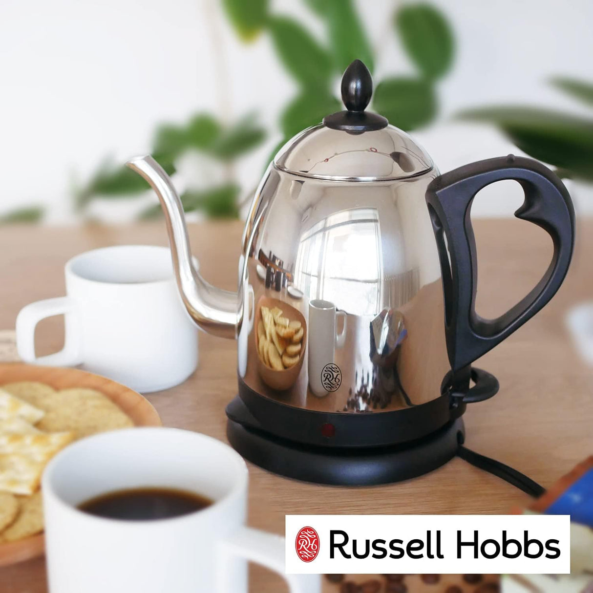 Hervidor Eléctrico Russell Hobbs 1.2L 7412JP, Café y Té
