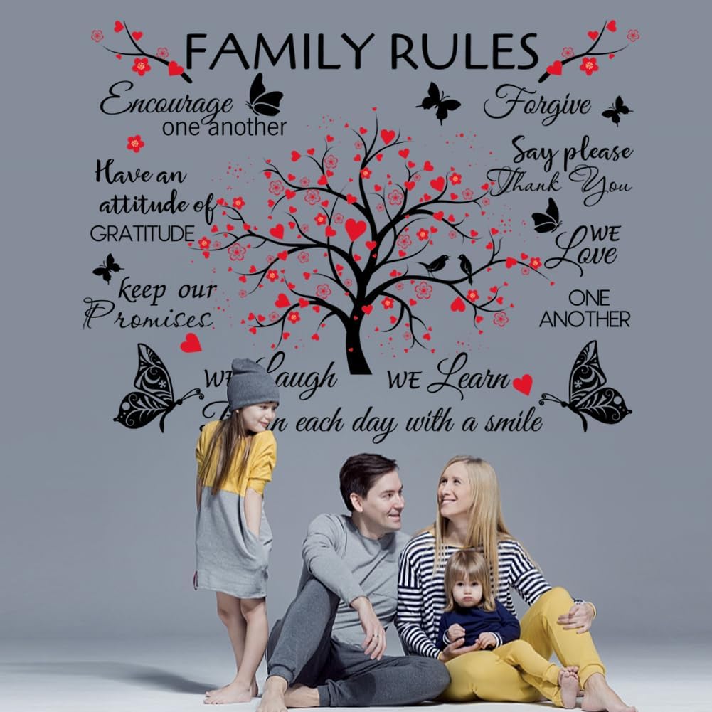 Pegatinas de Pared Inspiracionales Familia, Decoración