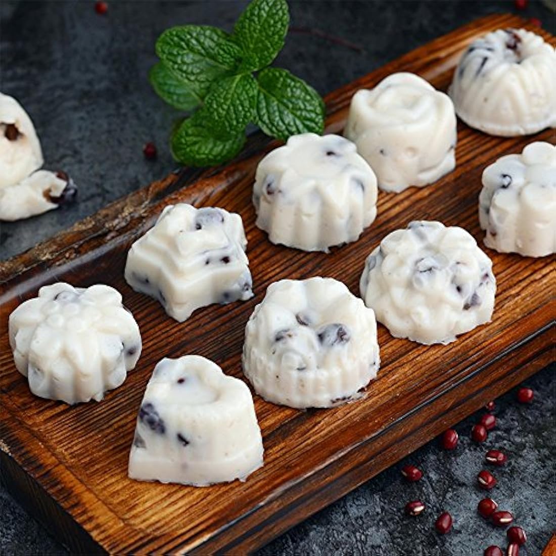 HomEdge Moldes de silicona para hornear set de 3