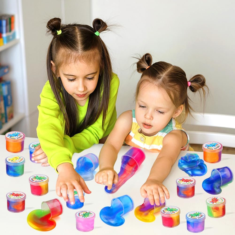 Slime de Fiesta Galaxy Slime para Niños Juguetes Antiestrés