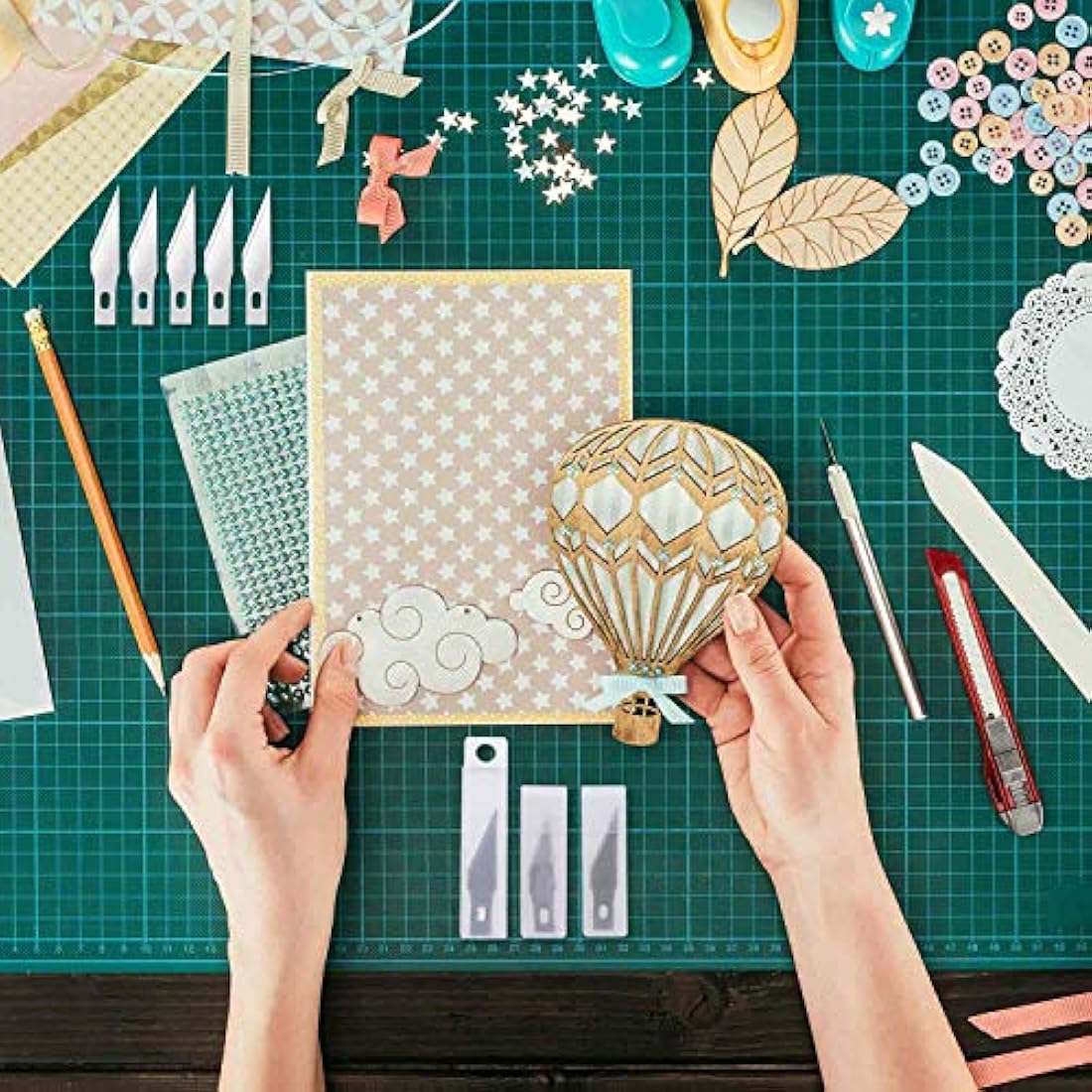 Anezus Craft - Juego de cuchillos de precisión