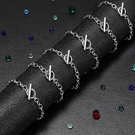 Pulseras y tobilleras 30 piezas de pulseras con cierre