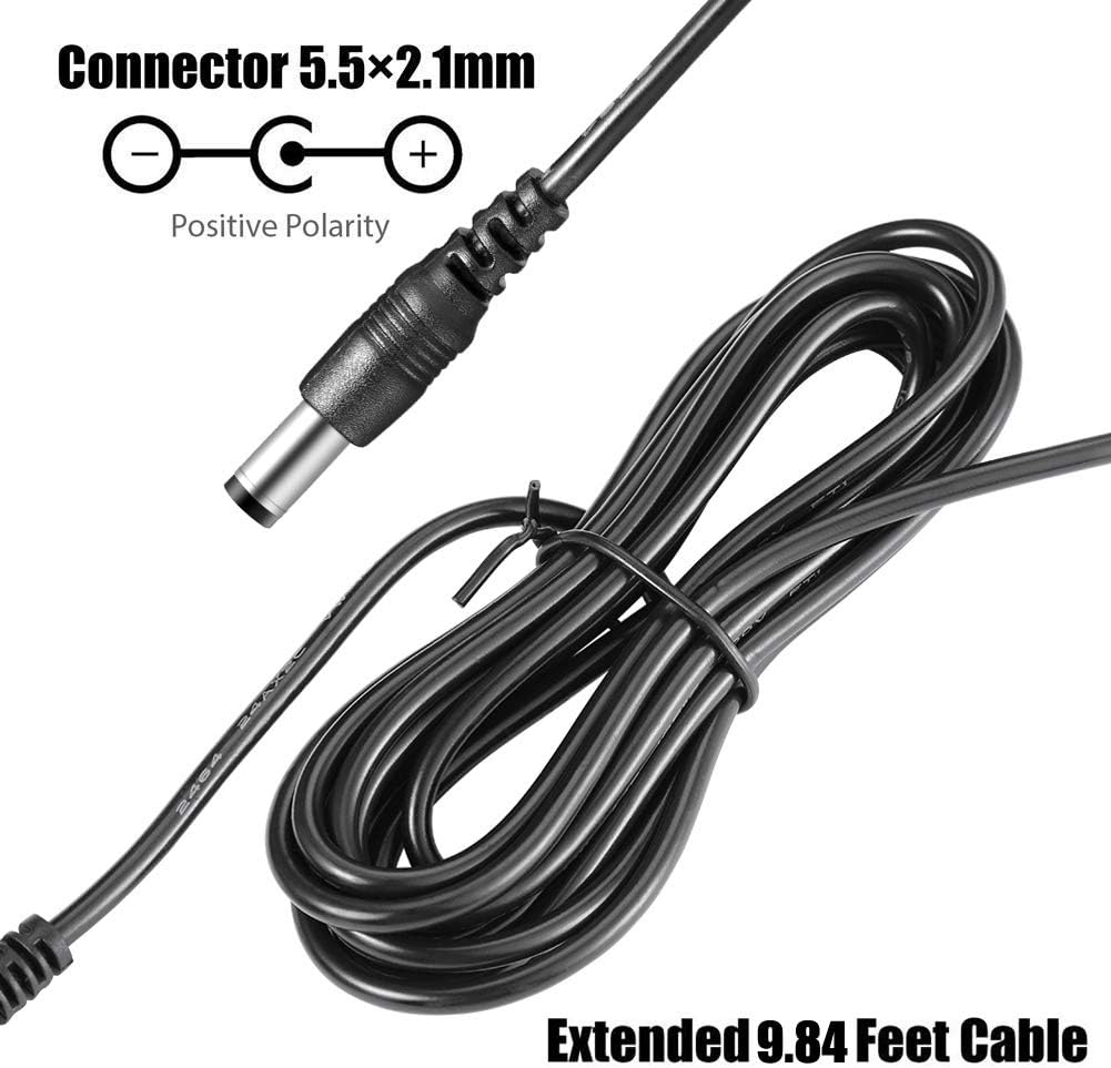 Adaptador 12V Yamaha para teclados PSR, YPG, YPT, DGX, EZ