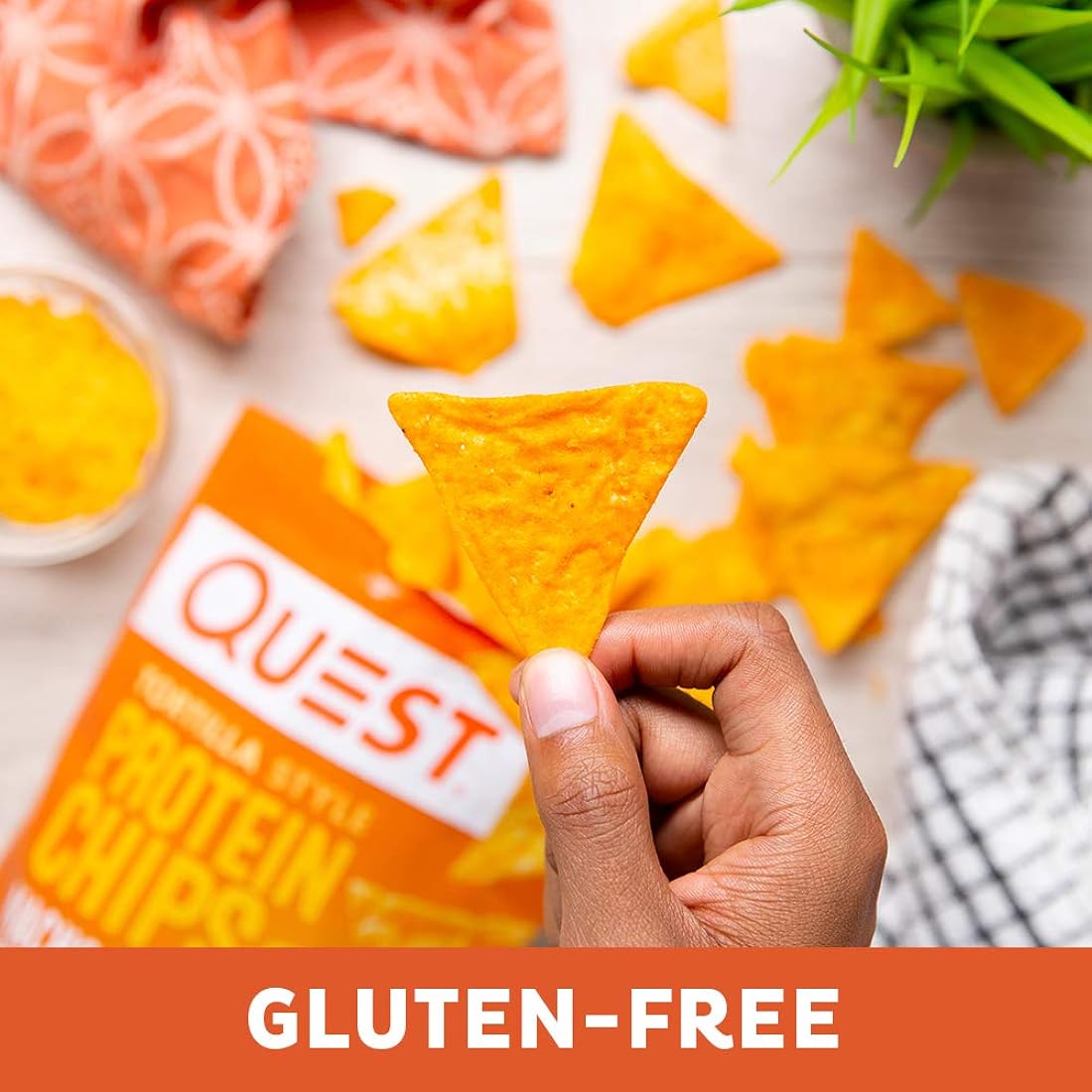 Suplementos alimenticio Chips de proteína (paquete de 12)