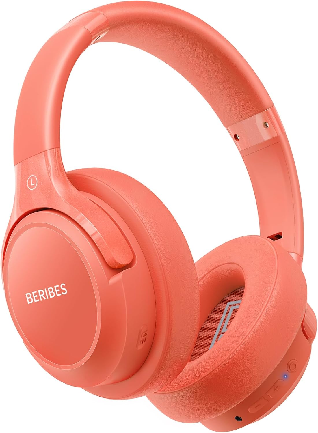 Auriculares Bluetooth Over Ear, BERIBES, 65H Autonomía, 6 EQ