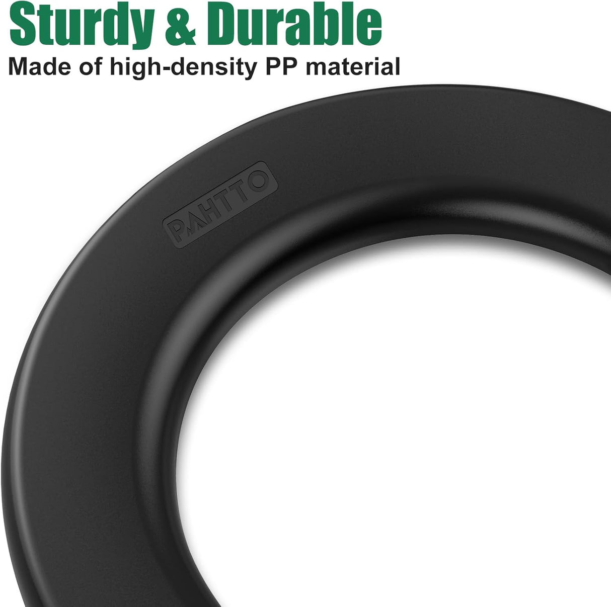 Asiento de inodoro portátil, para cubo de 5 gal, camping y viaje