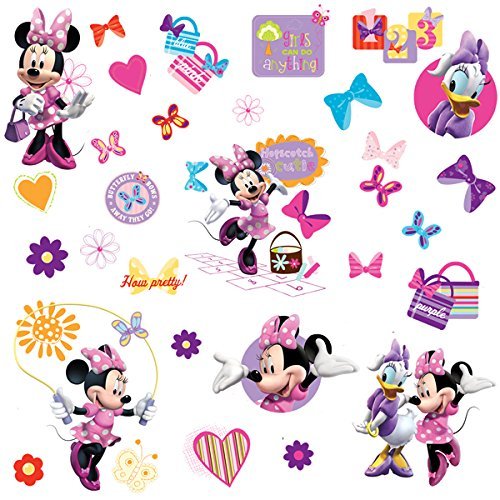 Vinilos decorativos Minnie para pelar y pegar
