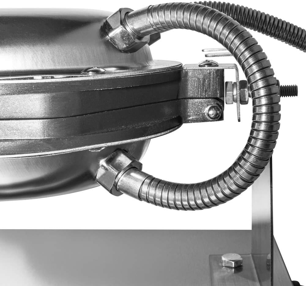 Máquina de Waffles Bubble ALDKitchen, Antiadherente, Profesional