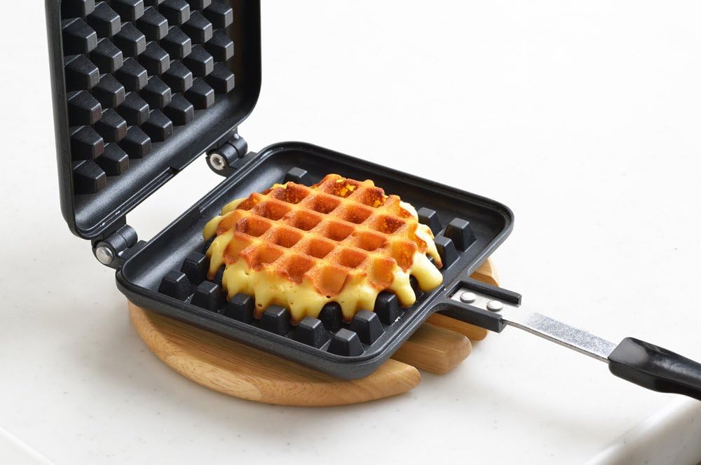 Waffle Maker Yoshikawa SJ2275, Procesado Fluor, Para Gas