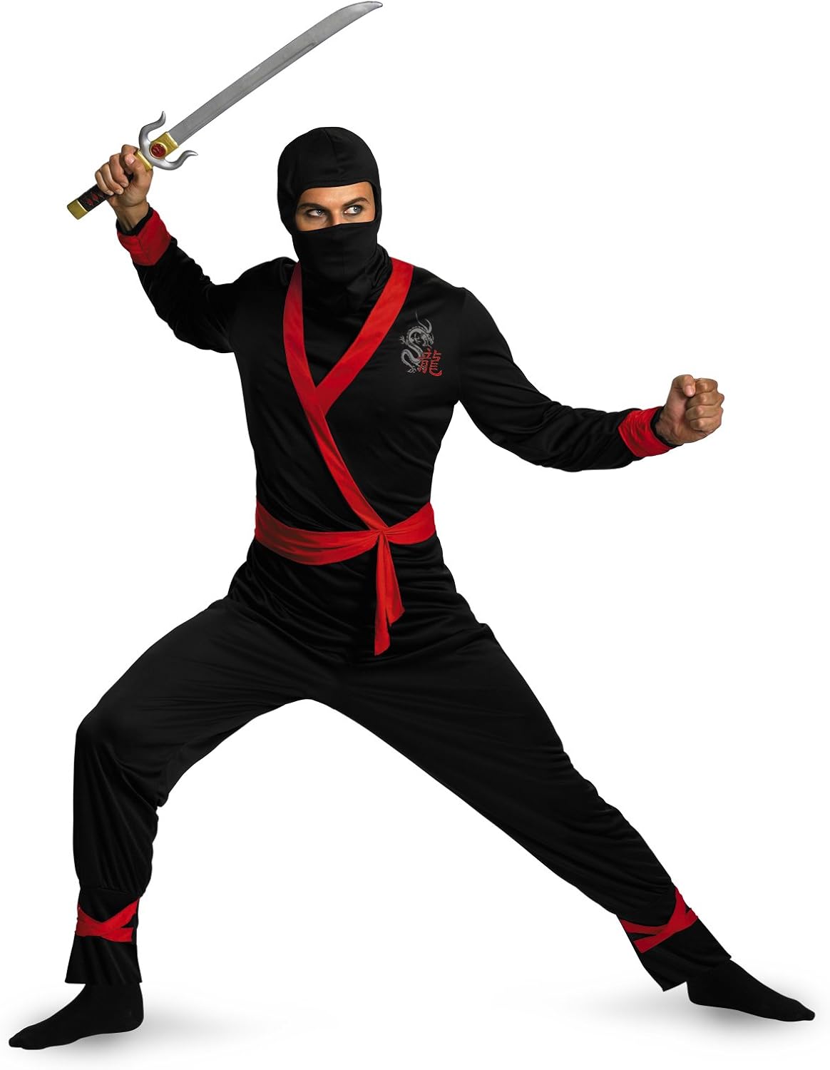 Disfraz Ninja XL Maestro Disguise, estilo, talla única, modelo 12345