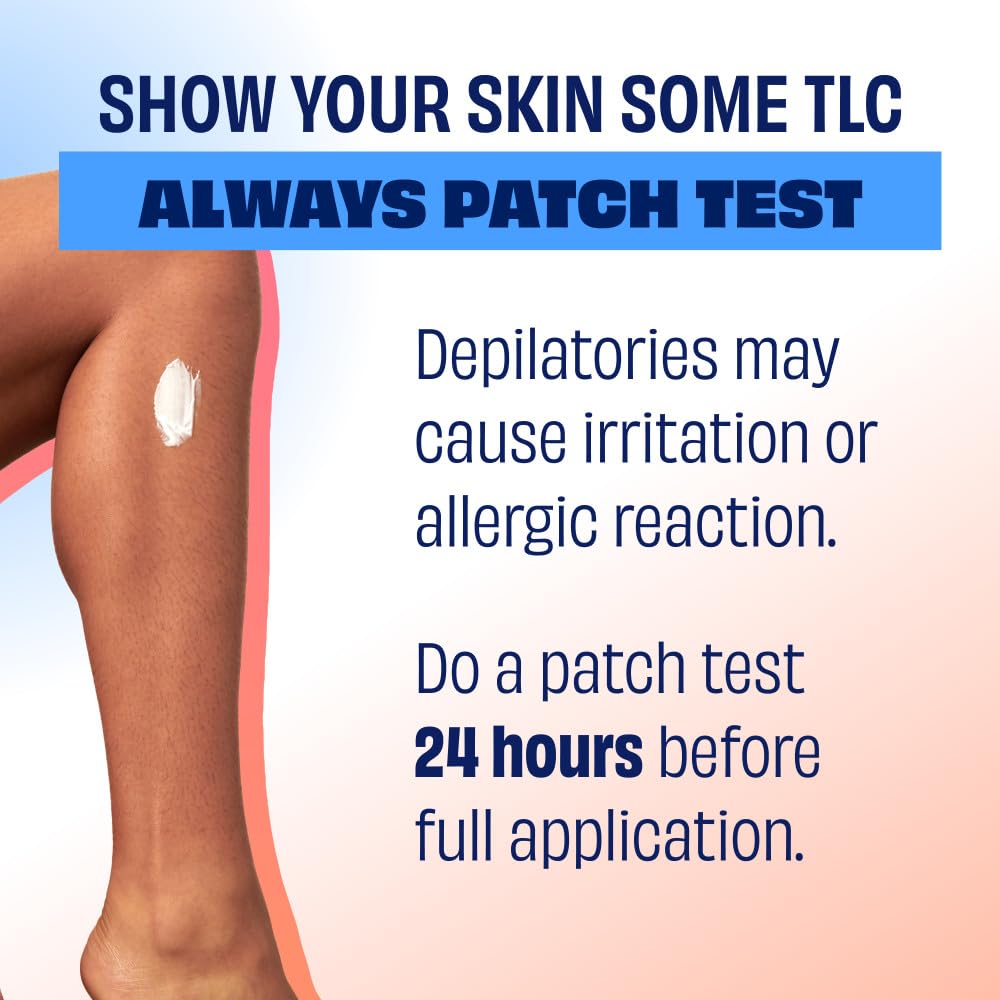 Crema Depilatoria NAIR con Aceite de Coco y Vitamina E, 12 oz