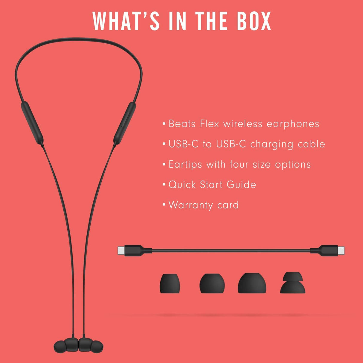 Audífonos Inalámbricos Beats Flex - Apple W1, 12h de batería