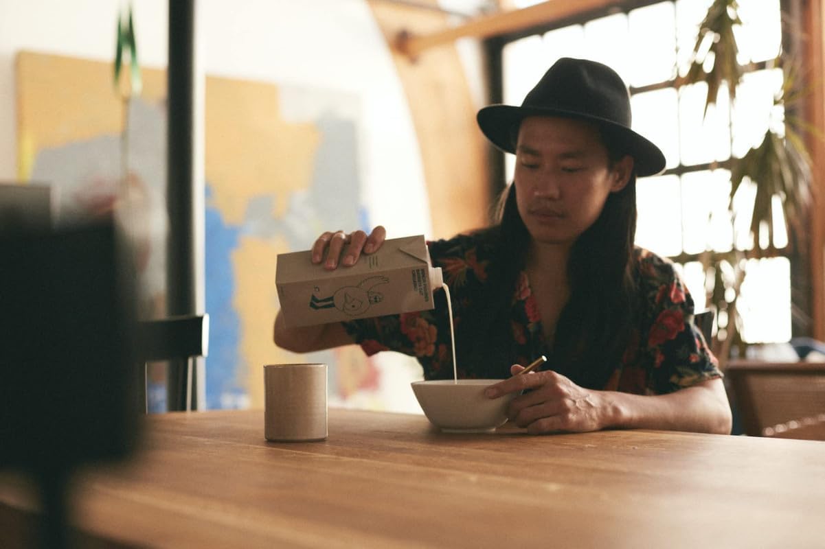 Minor Figures - Leche de avena - Orgánica - Barista Standard - 32 oz - Paquete de 6 - Sin OMG - A base de plantas - Vegano - Sin lácteos - Sin conservación - Sin azúcar