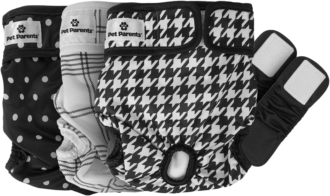 Pet Parents Pañales y extensores lavables prémium 3