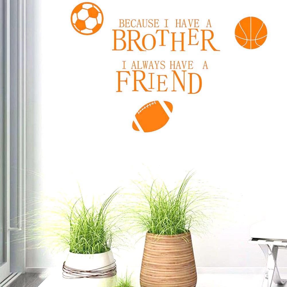 Vinilo Decorativo BIBITIME Frases Inspiradoras para Hermanos