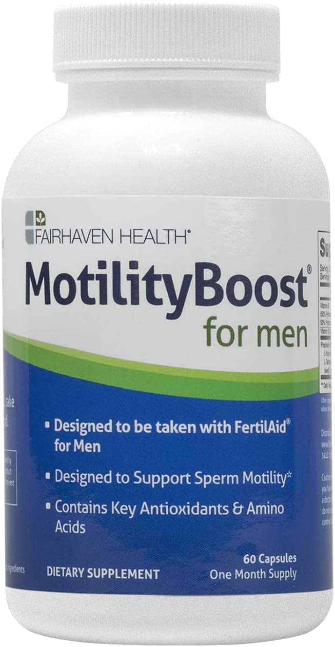 MotilityBoost para hombres suplemento de fertilidad masculin