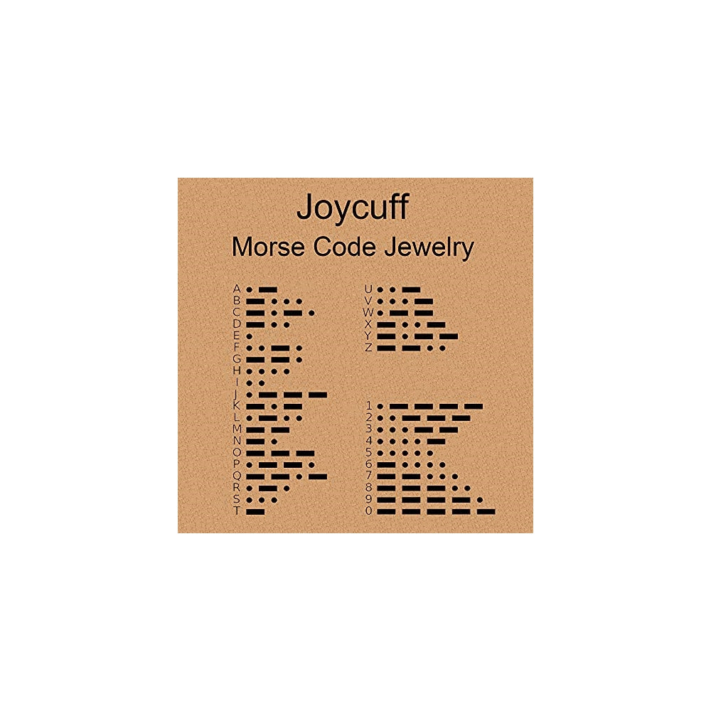 Pulseras y tobilleras inspiradoras de código morse