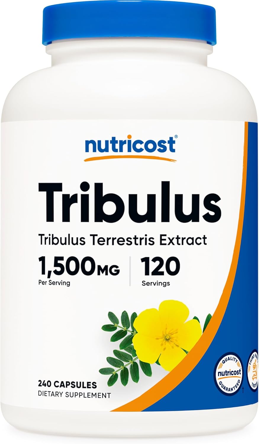 Suplemento Nutricost Tribulus Terrestris Extracto de 1500 mg