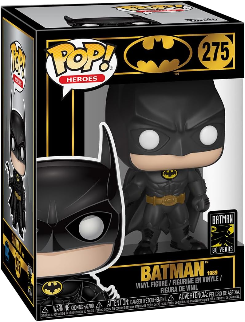 Funko Pop! Batman 80 años - Batman (1989), estándar, héroes
