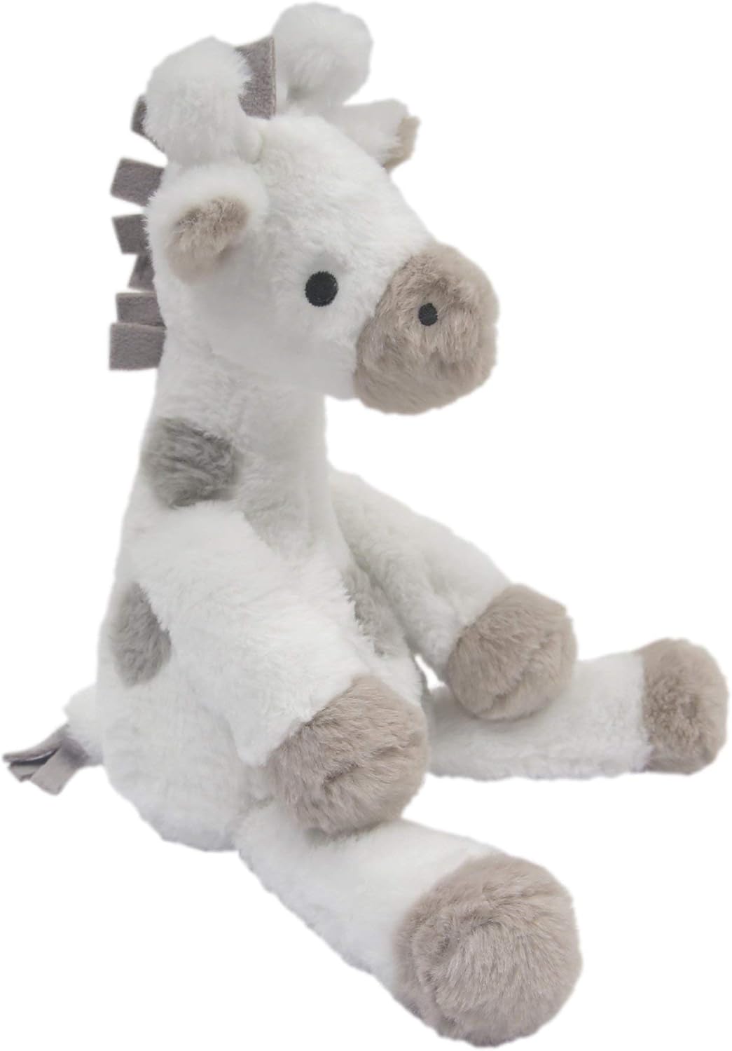 Lambs & Ivy Signature Goodnight Millie - Peluche de jirafa Moonbeams de 11.5 pulgadas, color gris/blanco
