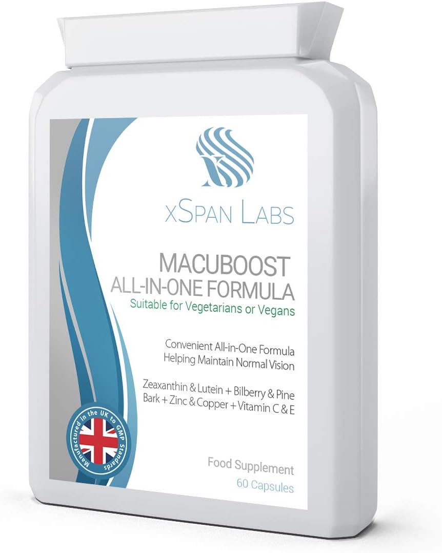 Suplementos MacuBoost AREDS 2 Plus luteína zeaxantina