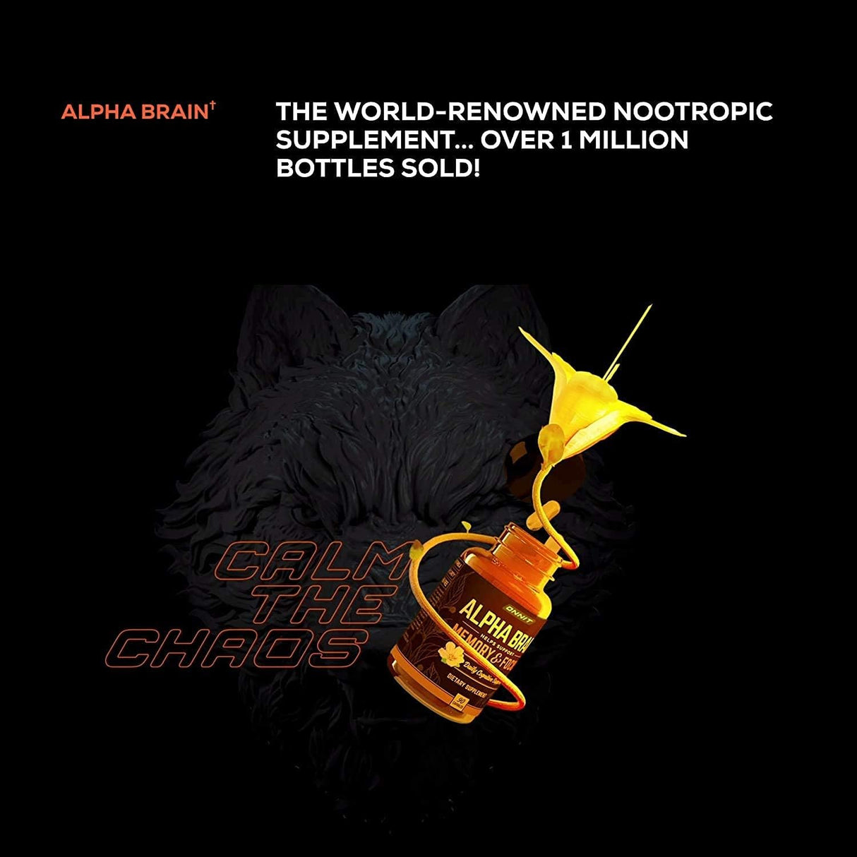 Suplemento Nootrópico Premium para Enfoque y Memoria - Alpha Brain