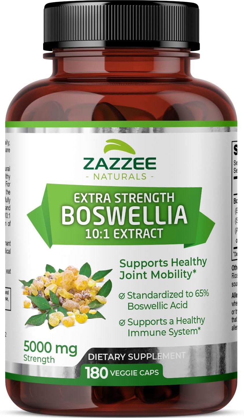 Extracto de Boswellia Serrata 10:1, 65% Ácido Boswélico, Vegano