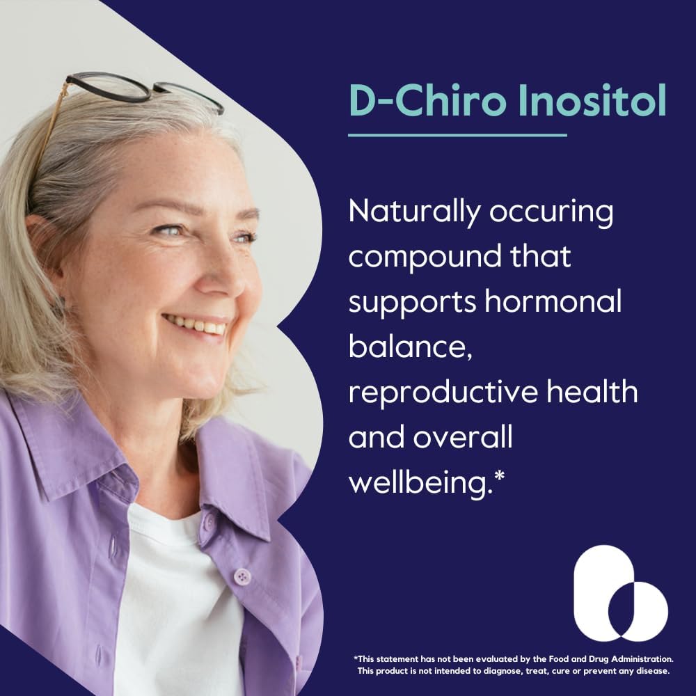 BESTVITE D-Chiro Inositol Cápsulas Veganas 120 No Stearates
