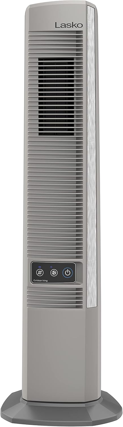Ventilador de Torre Oscilante Lasko, 4 velocidades, YF202