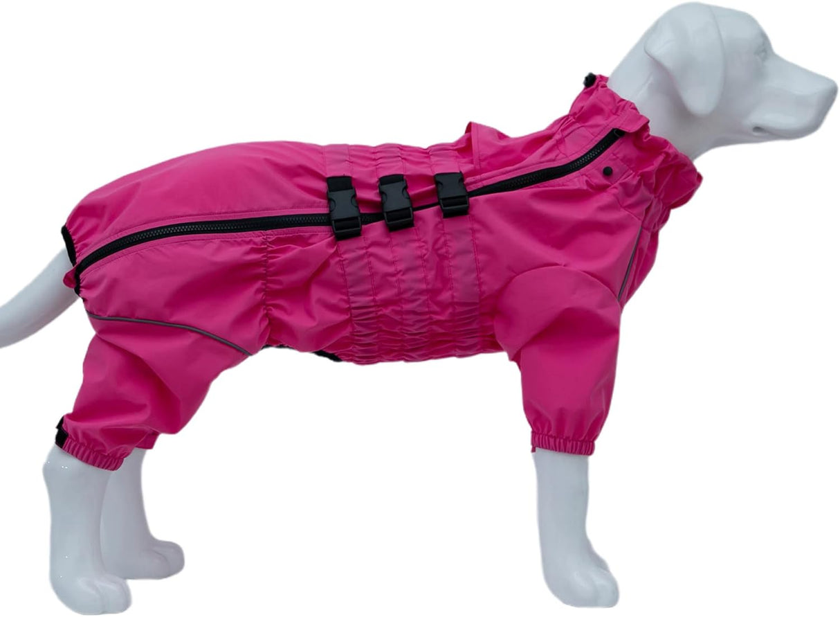 Chubasquero para perros, impermeable, reflectante, XXL