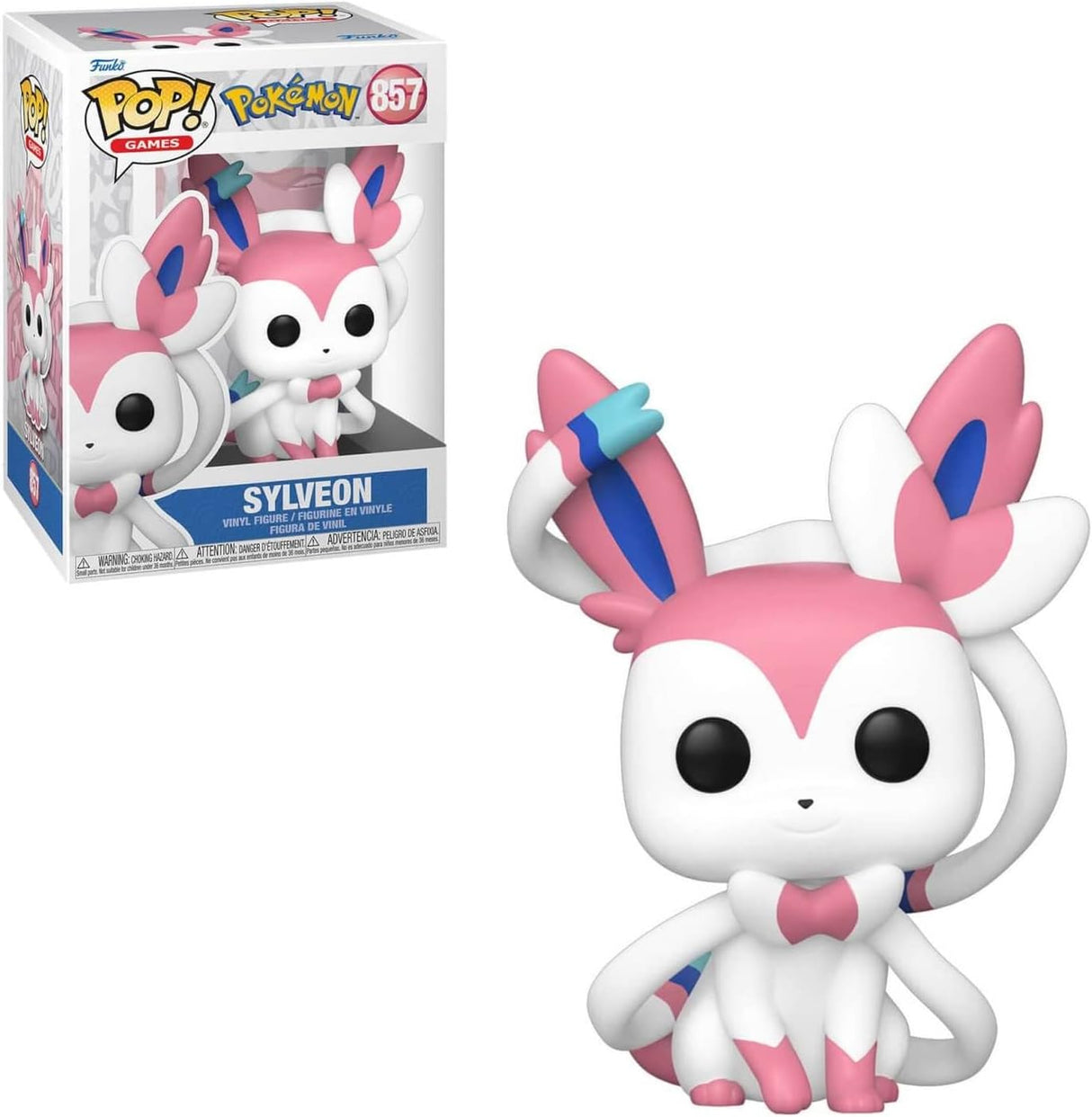Pokémon Figura Pop! de Sylveon - incluye protector compatible