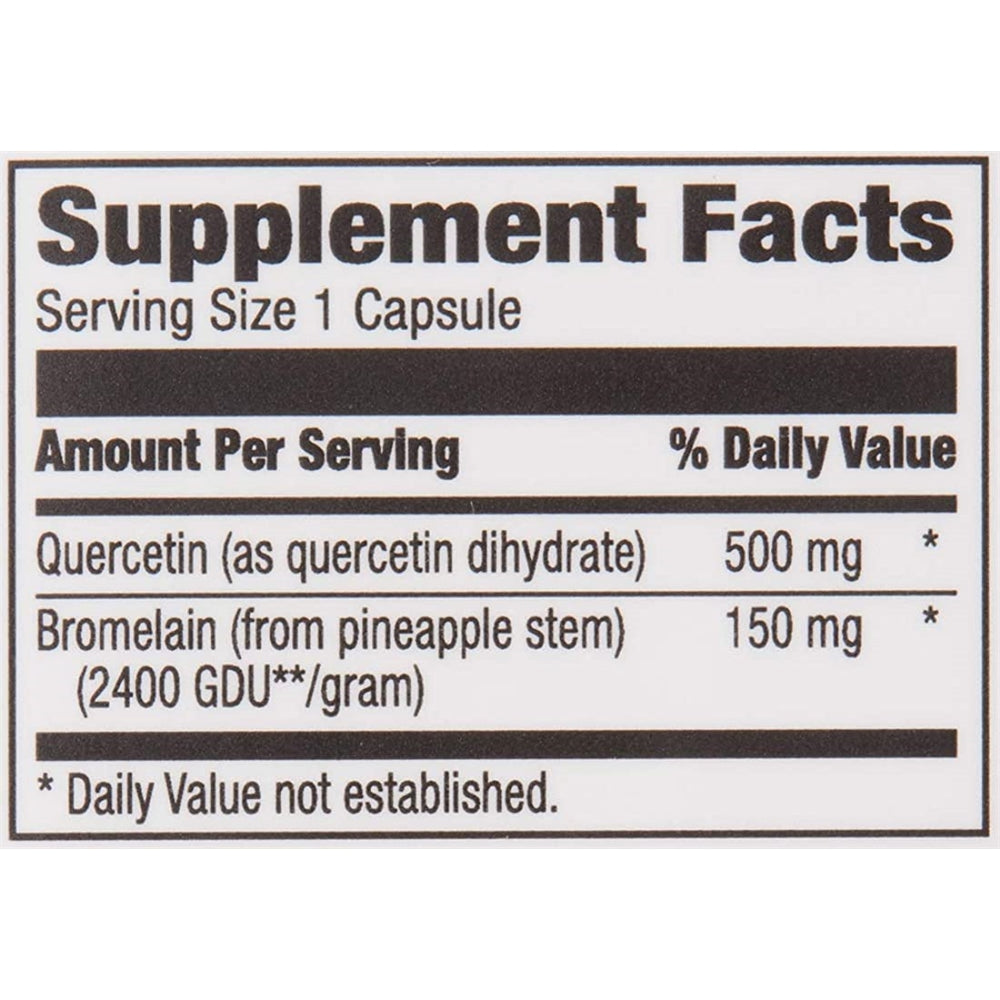 Suplementos Alimenticios Quercetina Bromelina