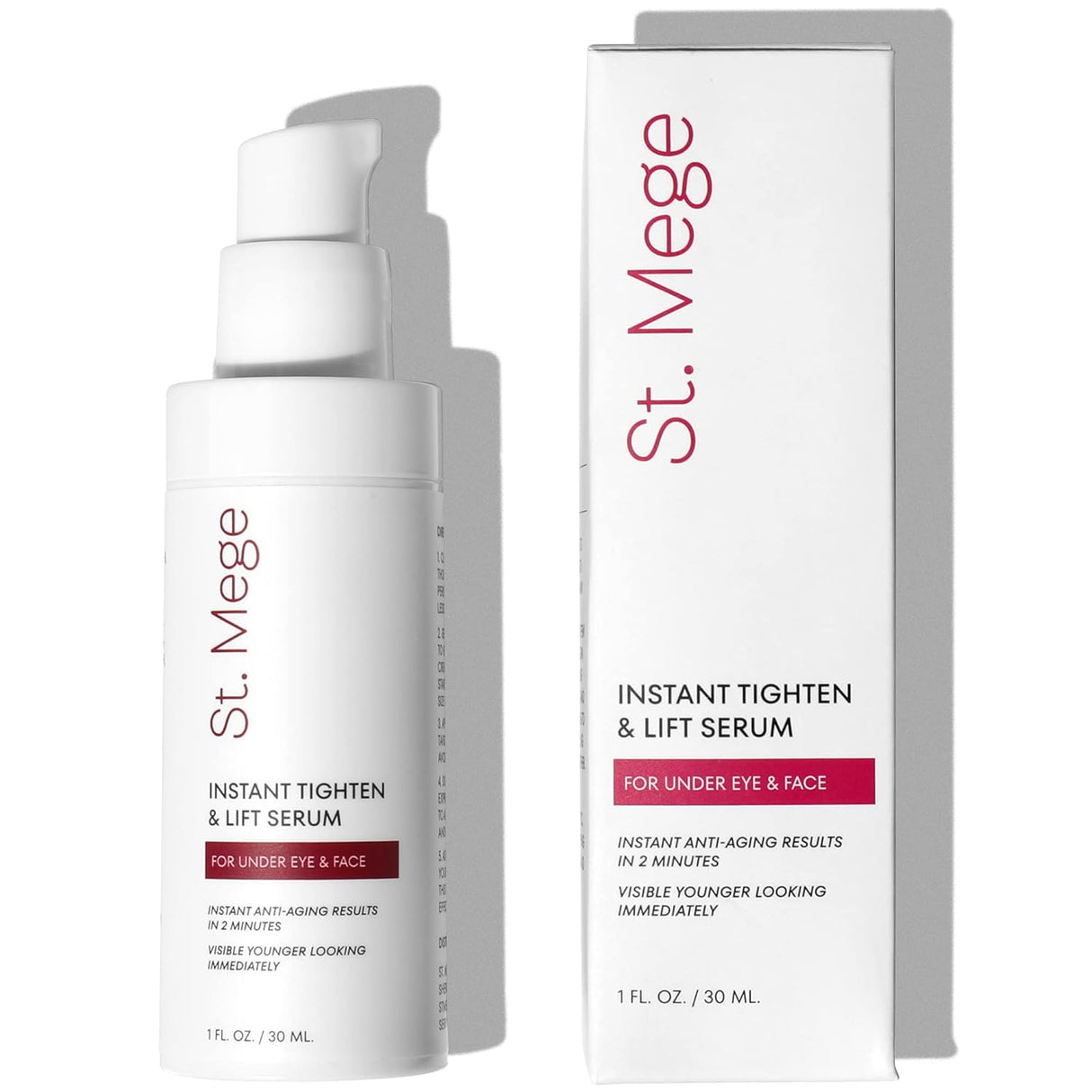 Crema de estiramiento facial instantáneo St. Mege