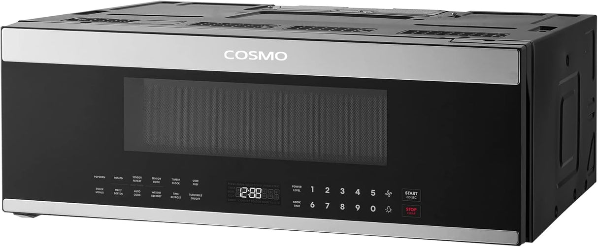 Microondas sobre la estufa COSMO 1.2 cu. ft., COS-3012ORLP1SS