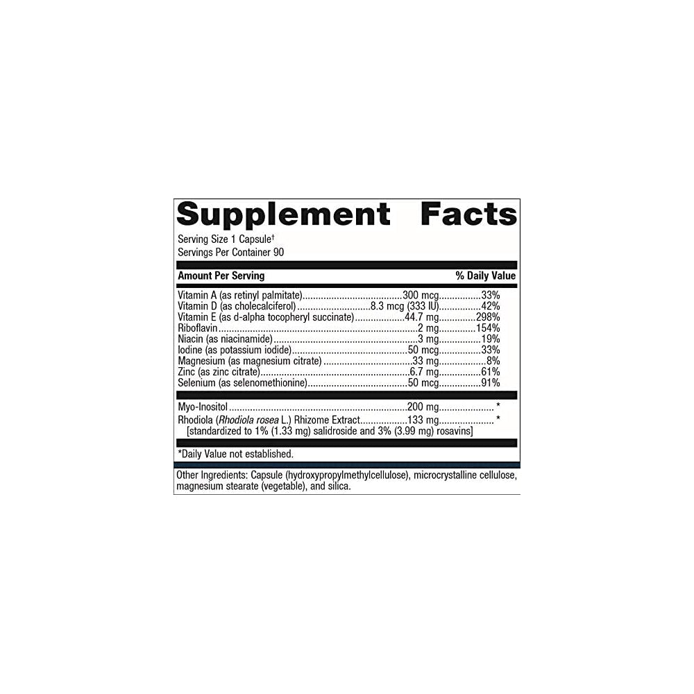 Suplementos Alimenticios Fórmula de apoyo tiroideo