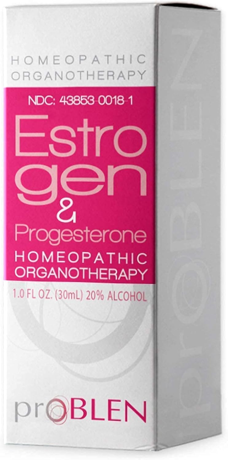 Estrógeno y progesterona suplemento natural hormonal