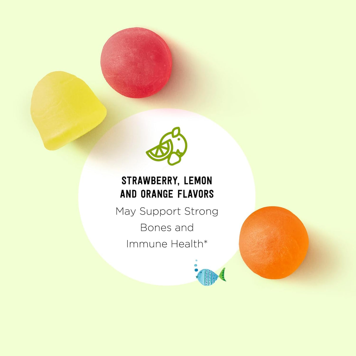Vitaminas Mama Bear Orgánicas D3 Niños, 80 gomitas