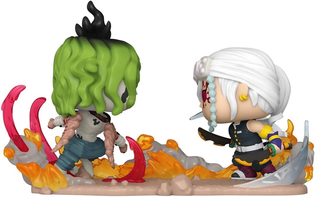 Funko Pop! Moment: Demon Slayer - Tengen Uzui vs Gyutaro