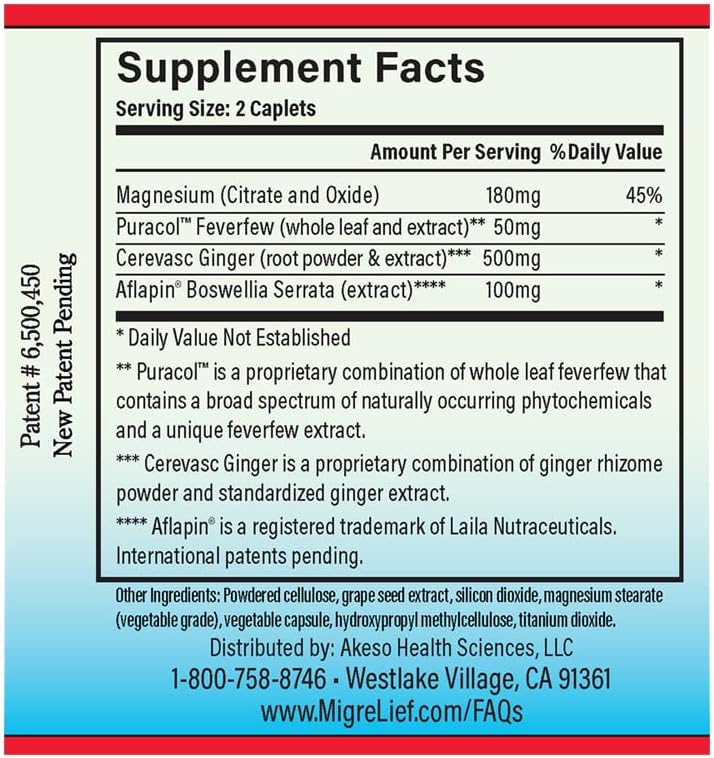 Kit de Apoyo Nutricional para Migraña, Fórmula Diaria y Rápida
