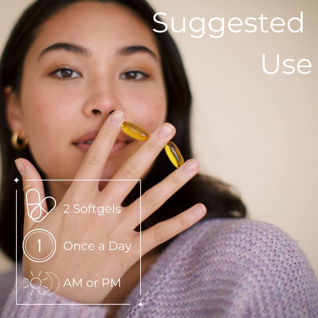 Aceites Omega 3 y 6 BodyBio - Salud Cerebral y Cardiaca 180 Softgels